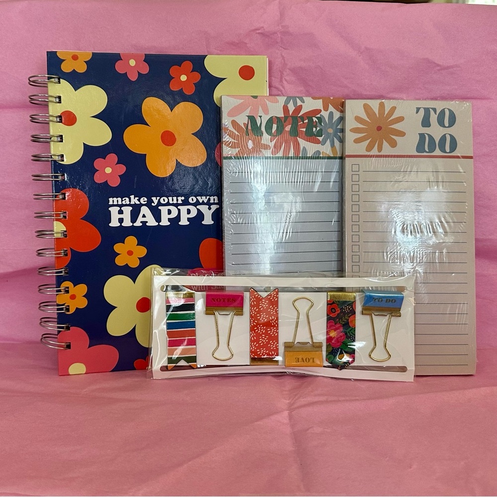 Four Piece Desk Set Agenda/Planner
